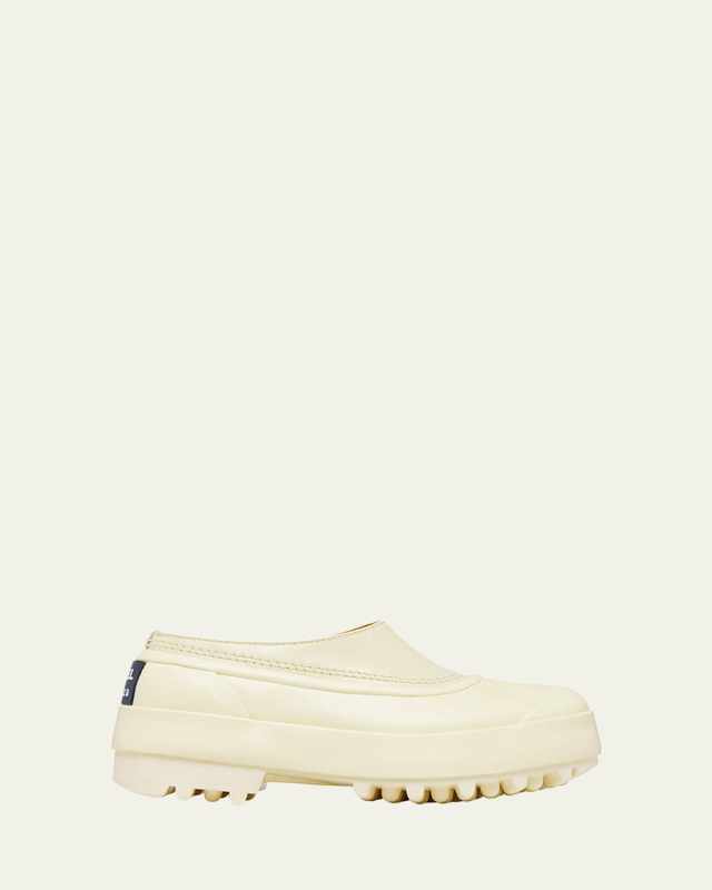 x Proenza Schouler Leather Rubber Mules